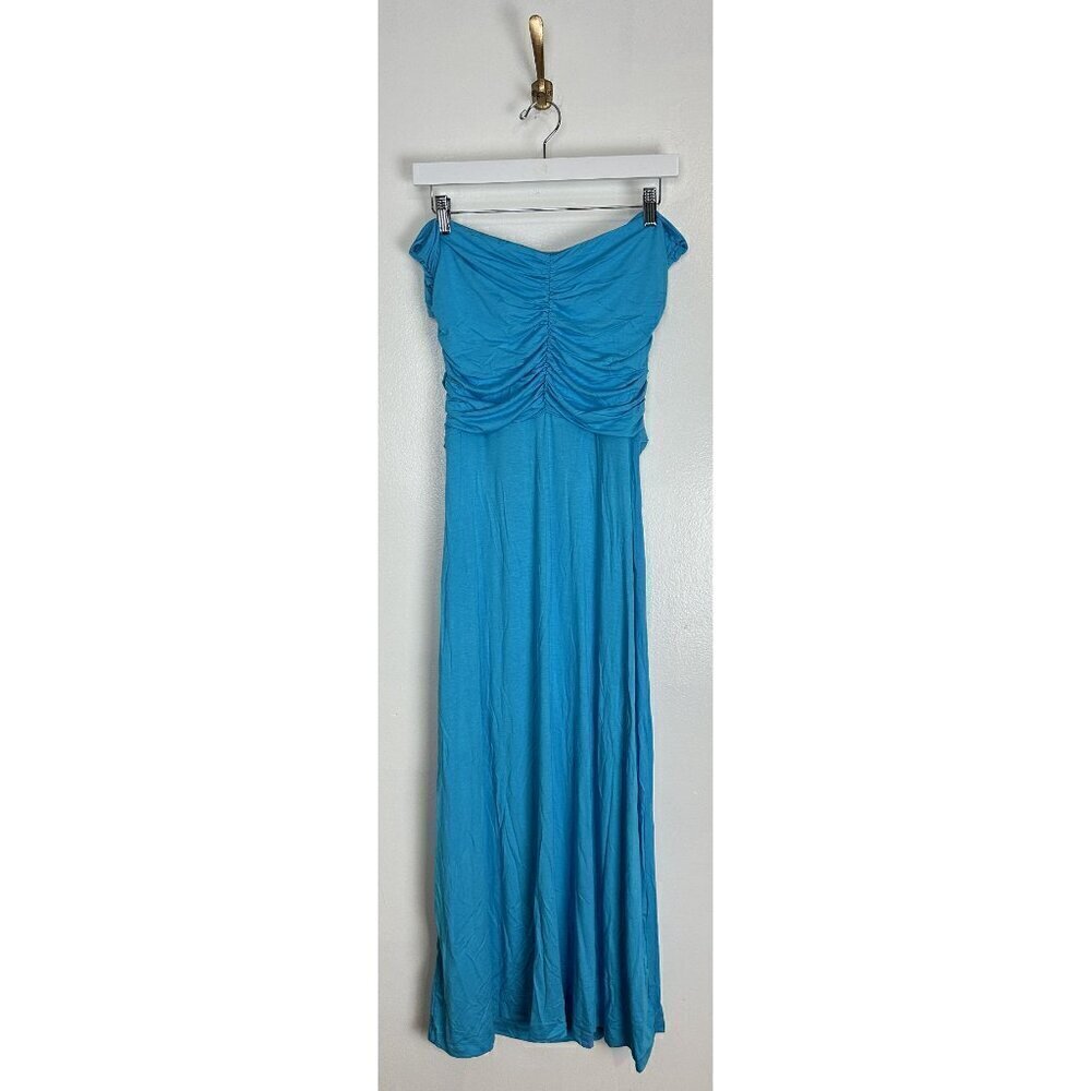 FREE PEOPLE Embrace Midi in Scuba Blue Size Large - Picture 7 of 16